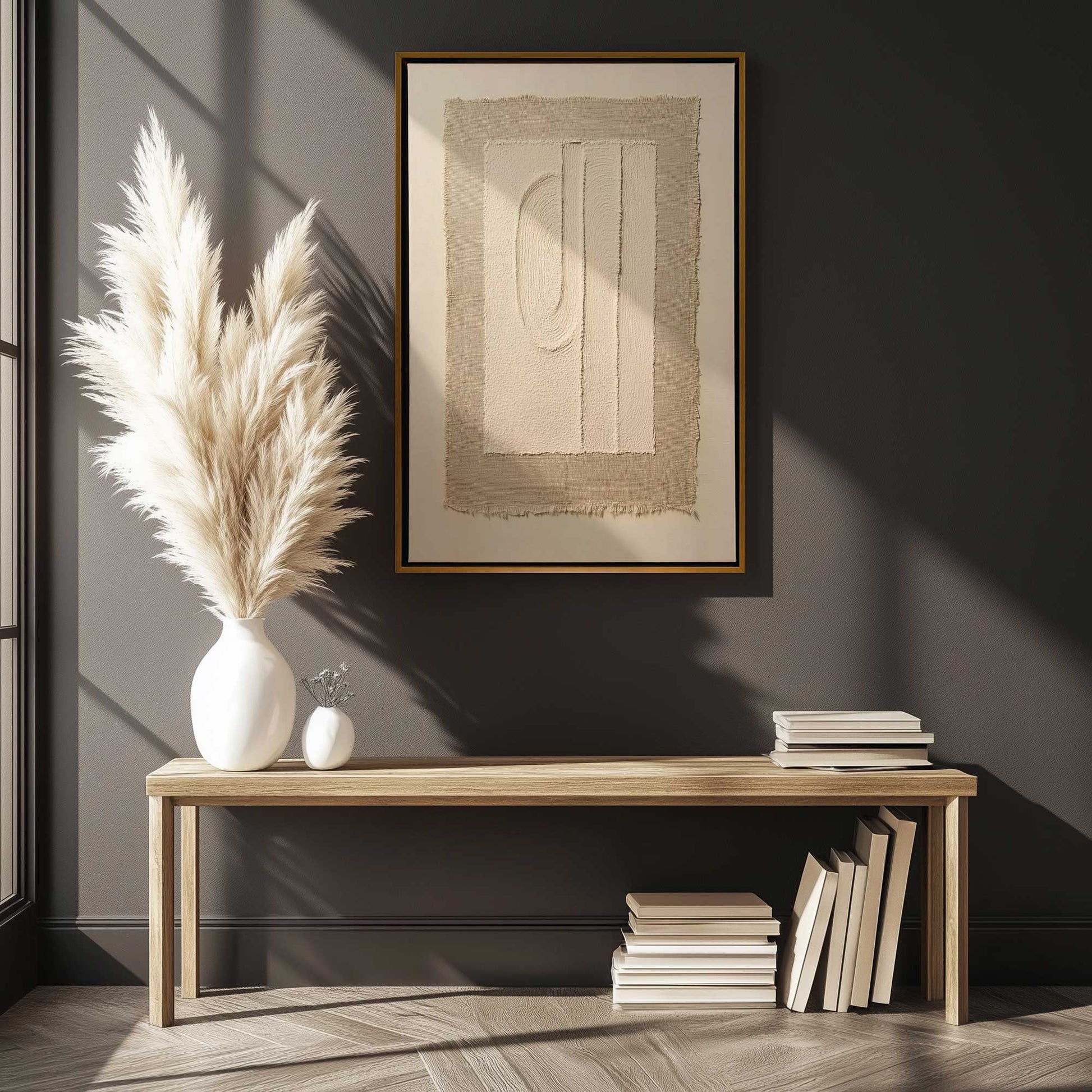 Picture of art in a room