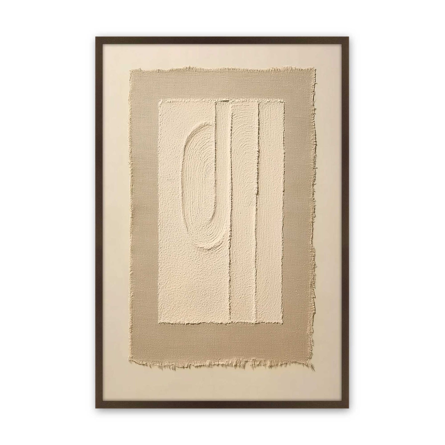 [Color:Belvinder Brown], Picture of art in a Belvinder Brown frame