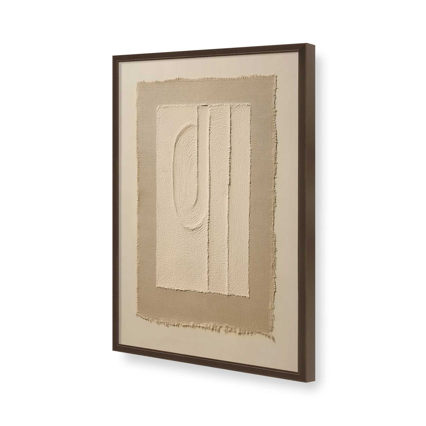 [Color:Belvinder Brown], Picture of art in a Belvinder Brown frame of the corner