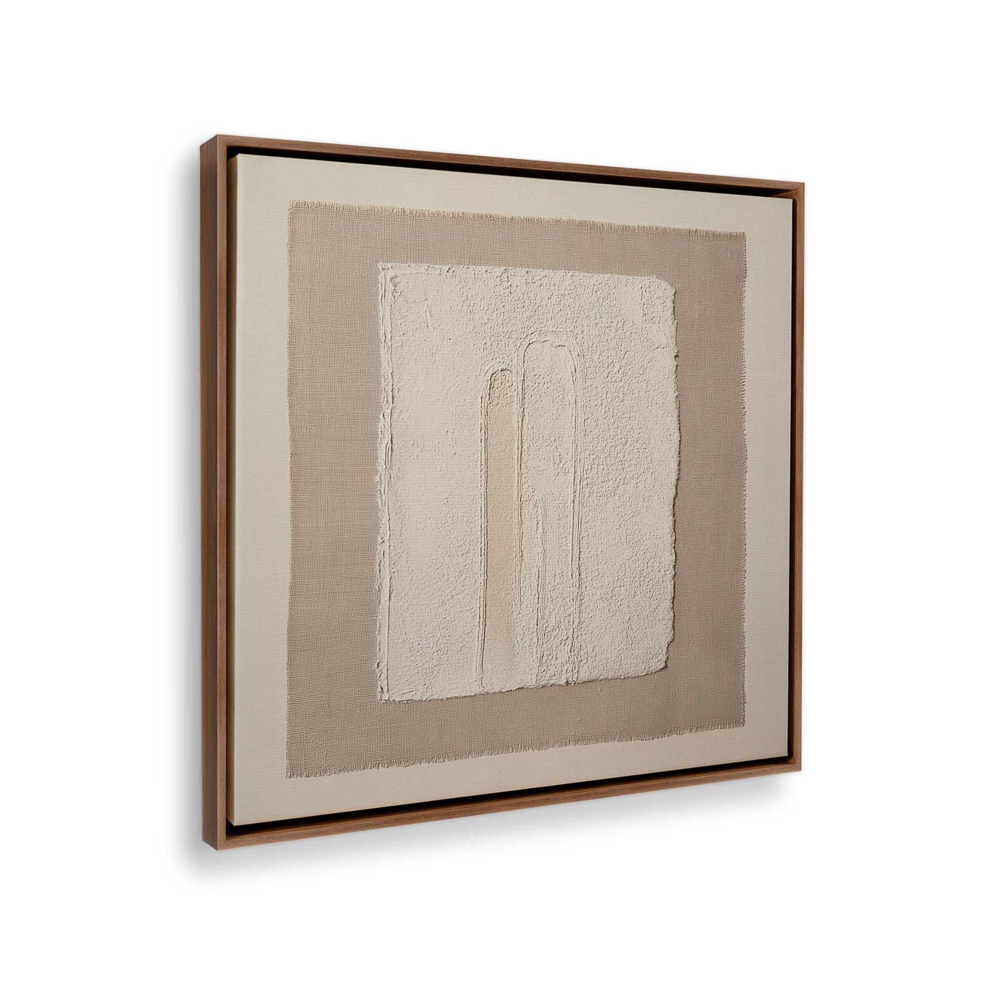 [Color:Walnut], Picture of the corner of the art