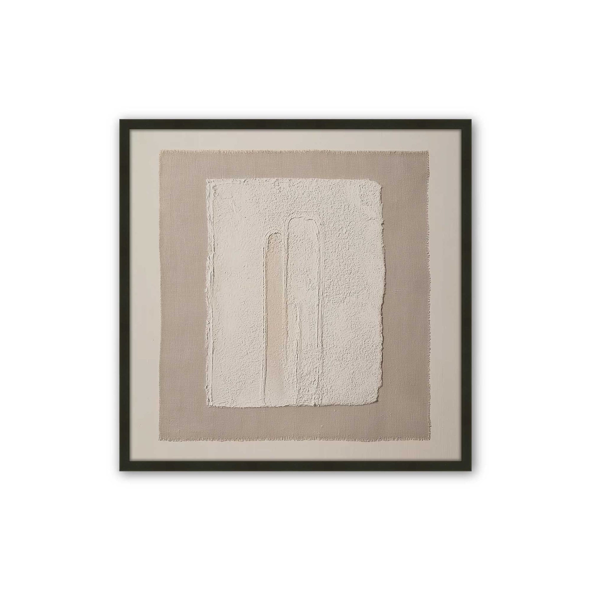 [Color:Satin Black], Picture of art in a Satin Black frame