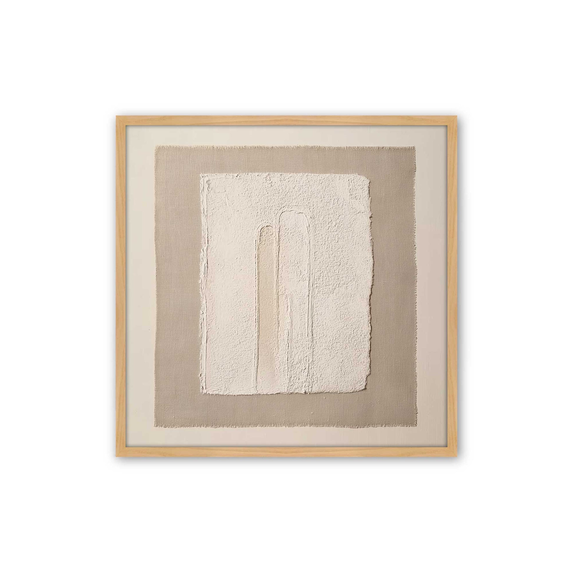 [Color:American Maple], Picture of art in a American Maple frame