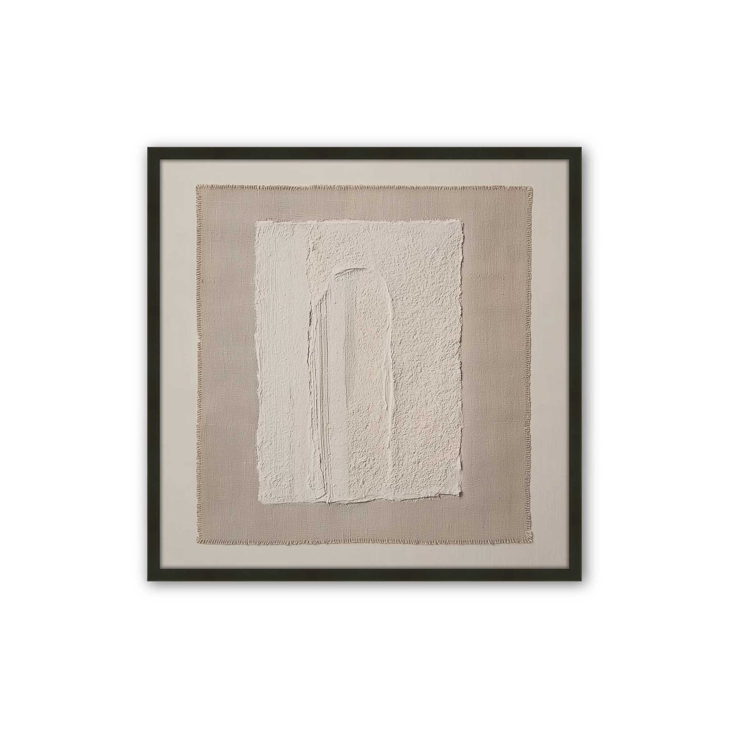 [Color:Satin Black], Picture of art in a Satin Black frame
