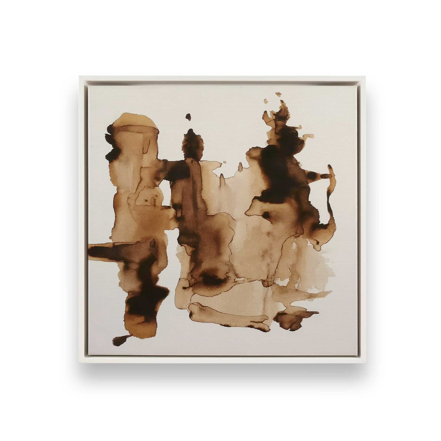 [Color:Opaque White], Picture of art in a White frame