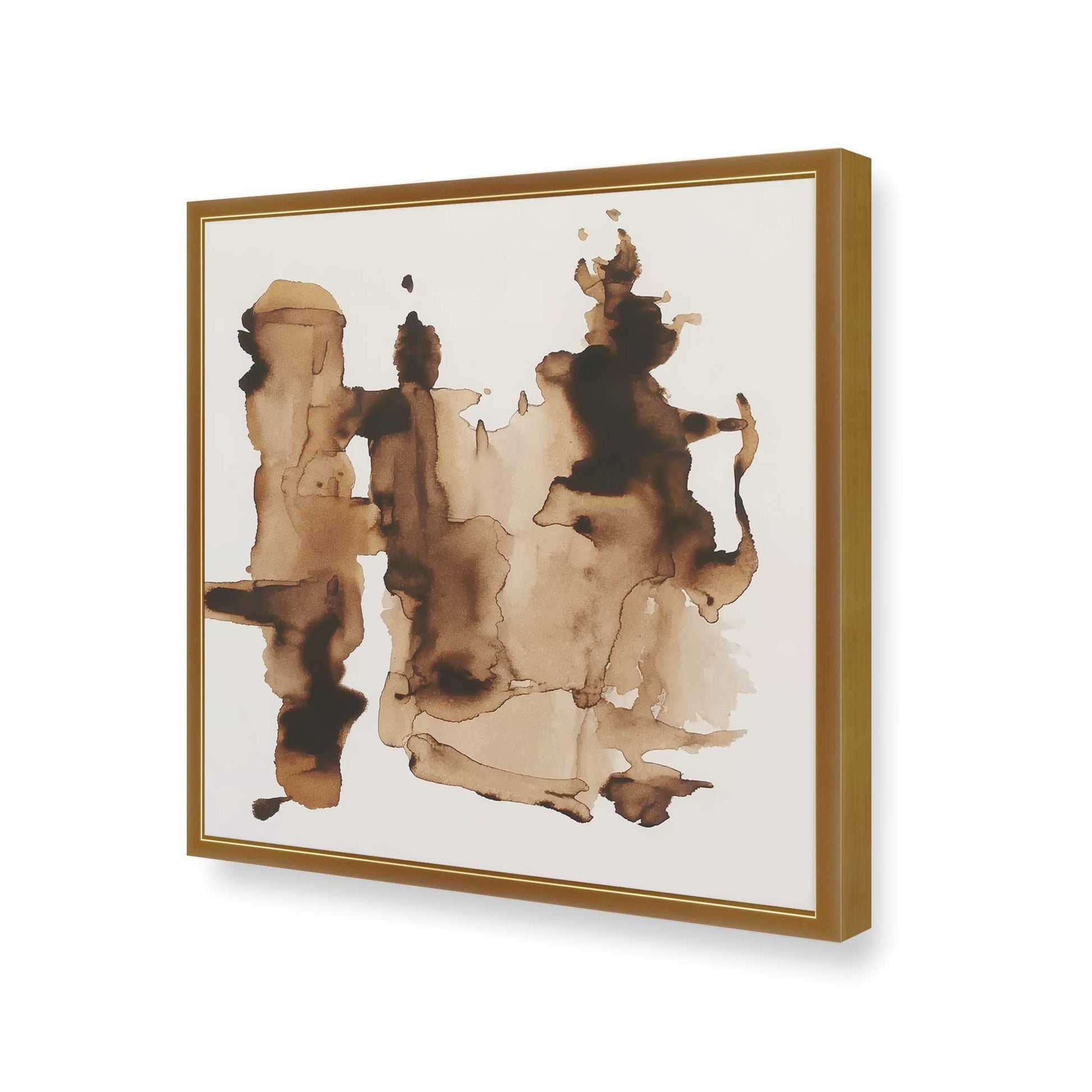 [Color:Polished Gold], Picture of art in a Polished Gold frame of the corner
