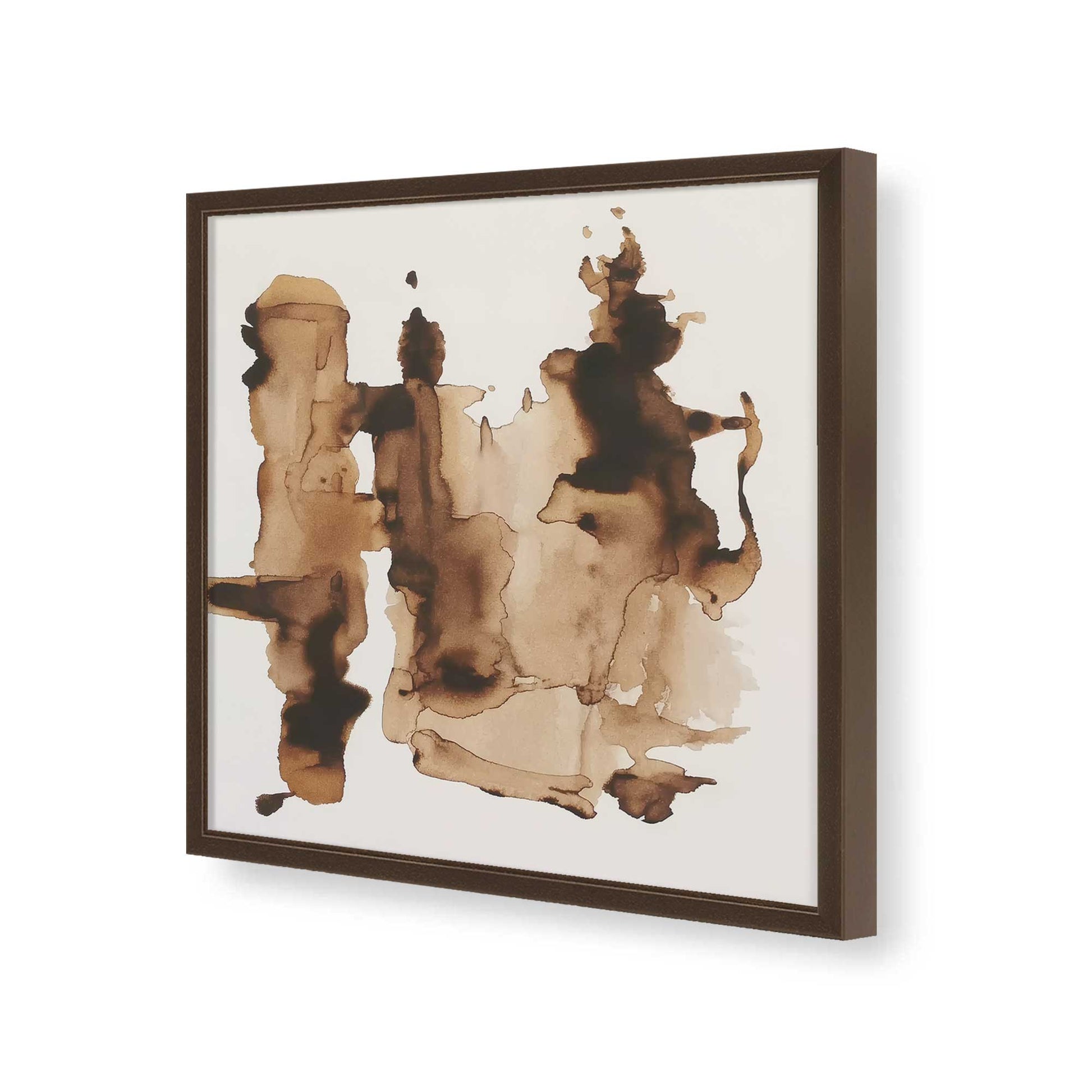 [Color:Espresso], Picture of art in a Espresso frame of the corner