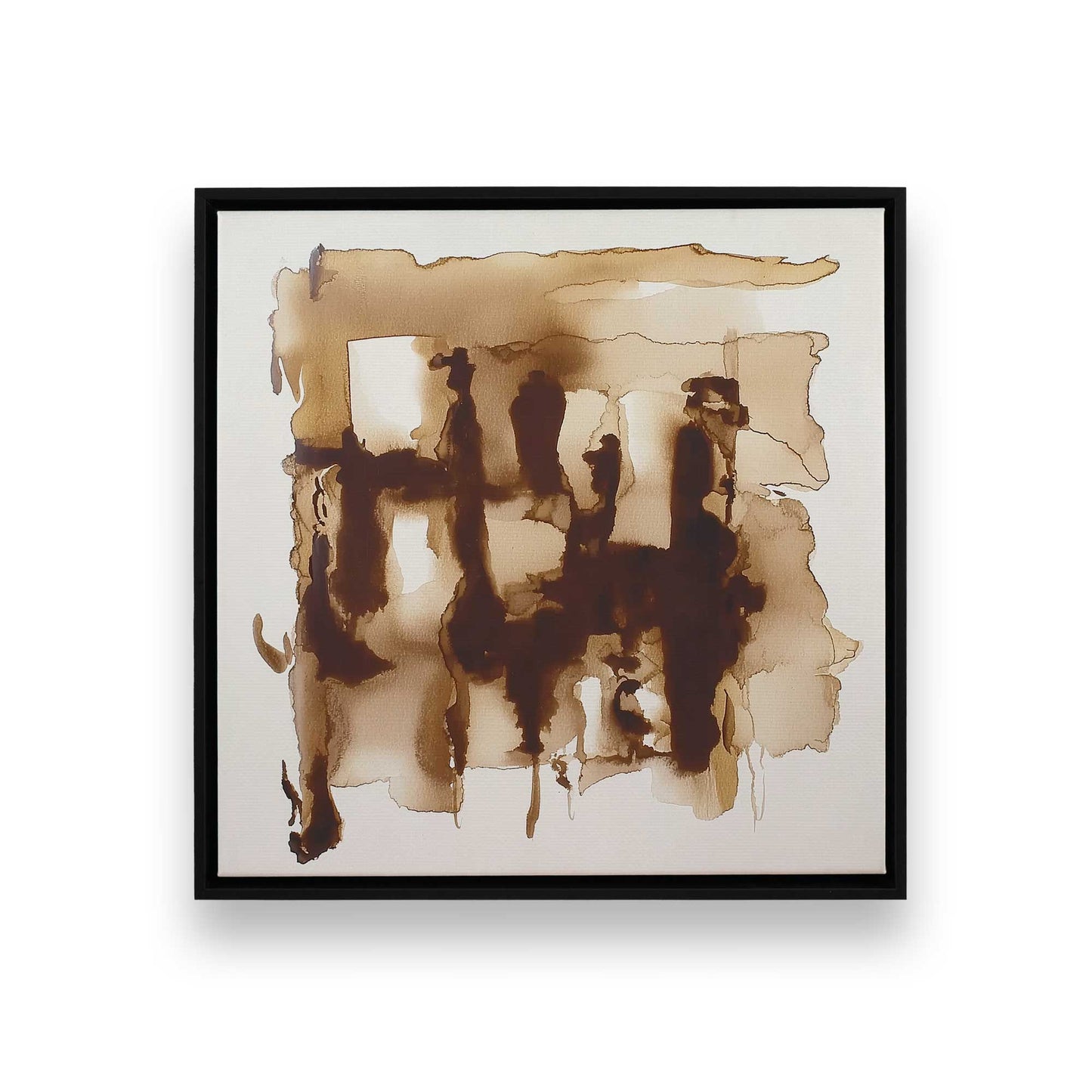 [Color:Satin Black], Picture of art in a Satin Black frame