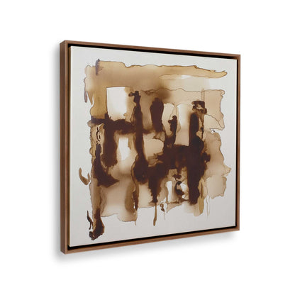 [Color:Walnut], Picture of the corner of the art