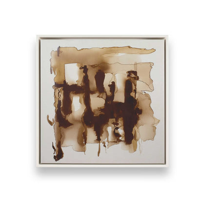 [Color:Opaque White], Picture of art in a White frame