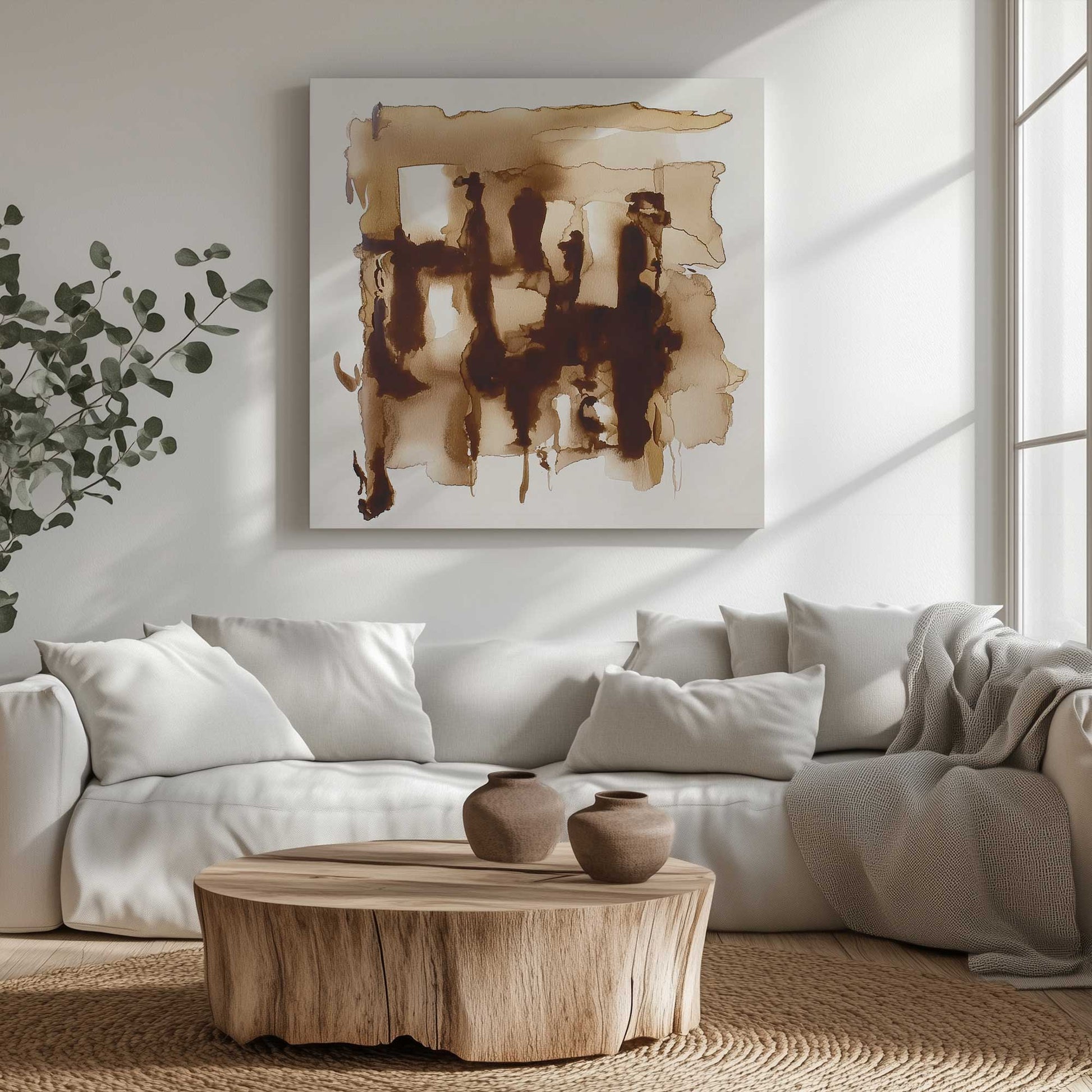 Picture of art in a room