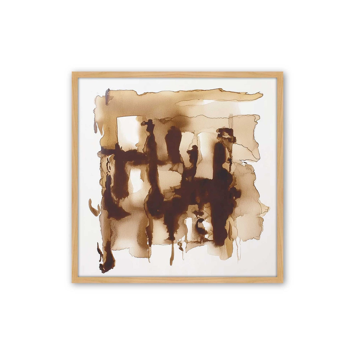 [Color:American Maple], Picture of art in a American Maple frame
