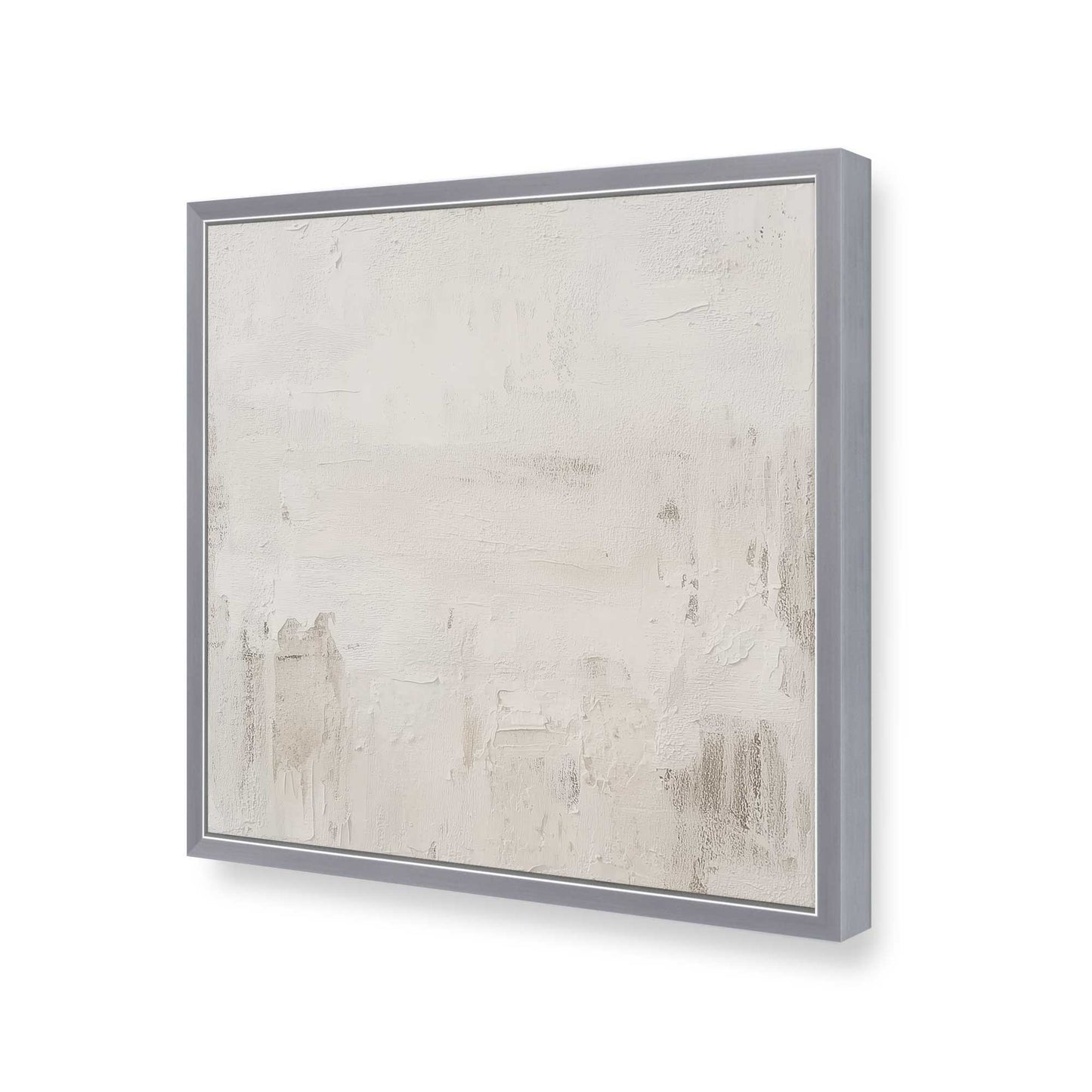 [Color:Polished Chrome], Picture of art in a Polished Chrome frame of the corner
