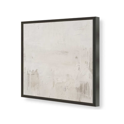 [Color:Satin Black], Picture of art in a Satin Black frame of the corner