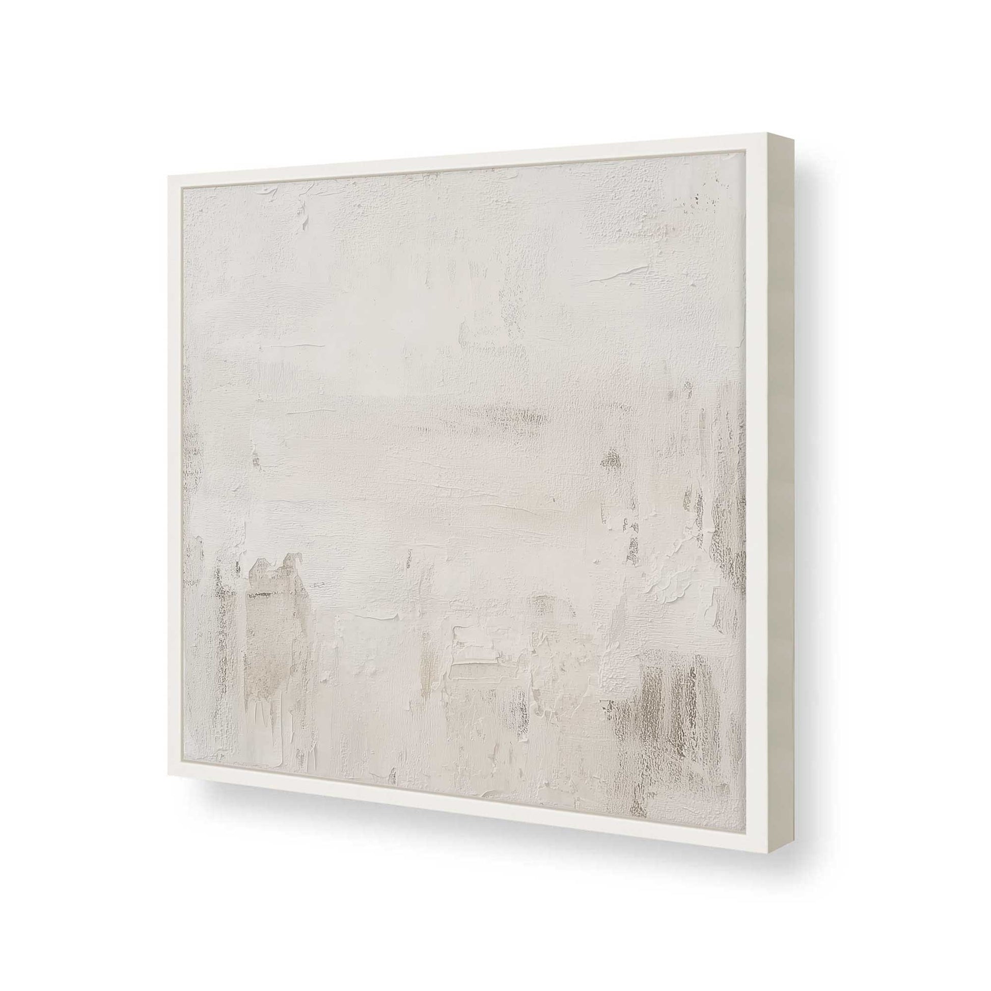[Color:Opaque White], Picture of art in a Opaque White frame of the corner