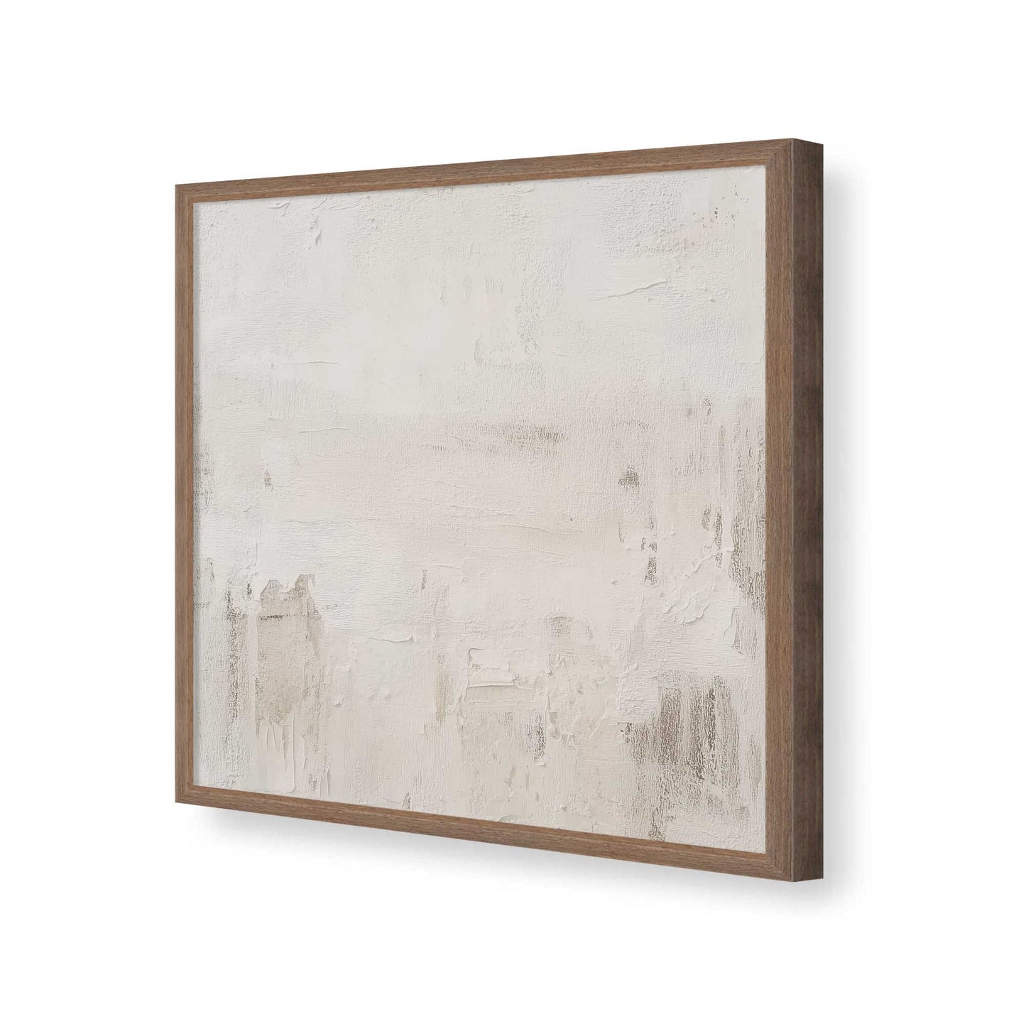 [Color:Walnut], Picture of art in a Walnut frame of the corner