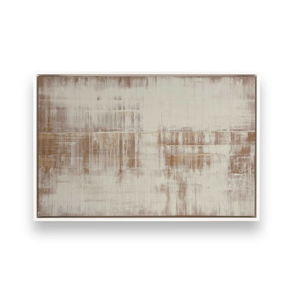 [Color:Opaque White], Picture of art in a White frame