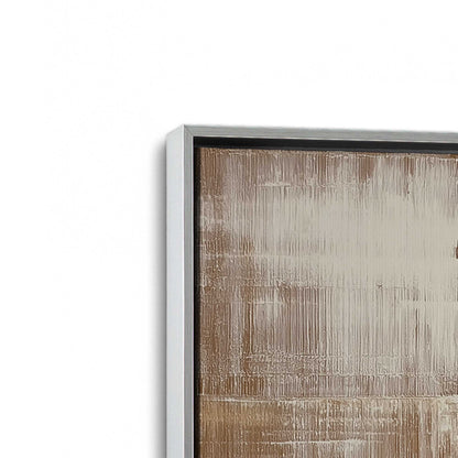 [Color:Polished Chrome], Picture of art in a Polished Chrome frame at an angle