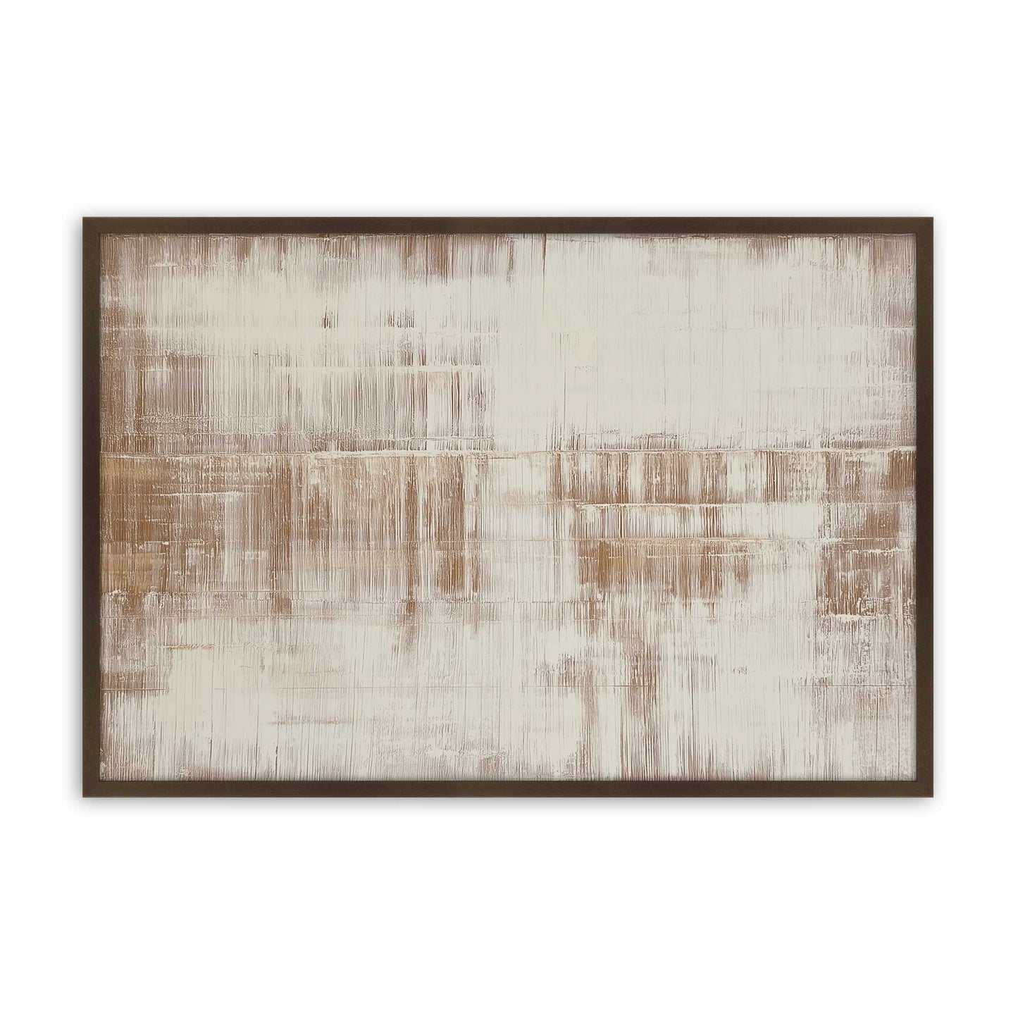 [Color:Brown], Picture of art in a Brown frame