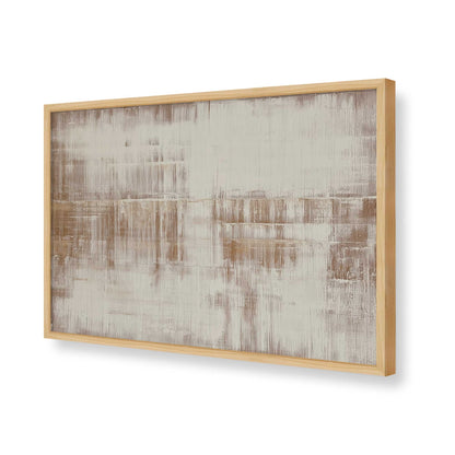 [Color:American Maple], Picture of art in a American Maple frame of the corner