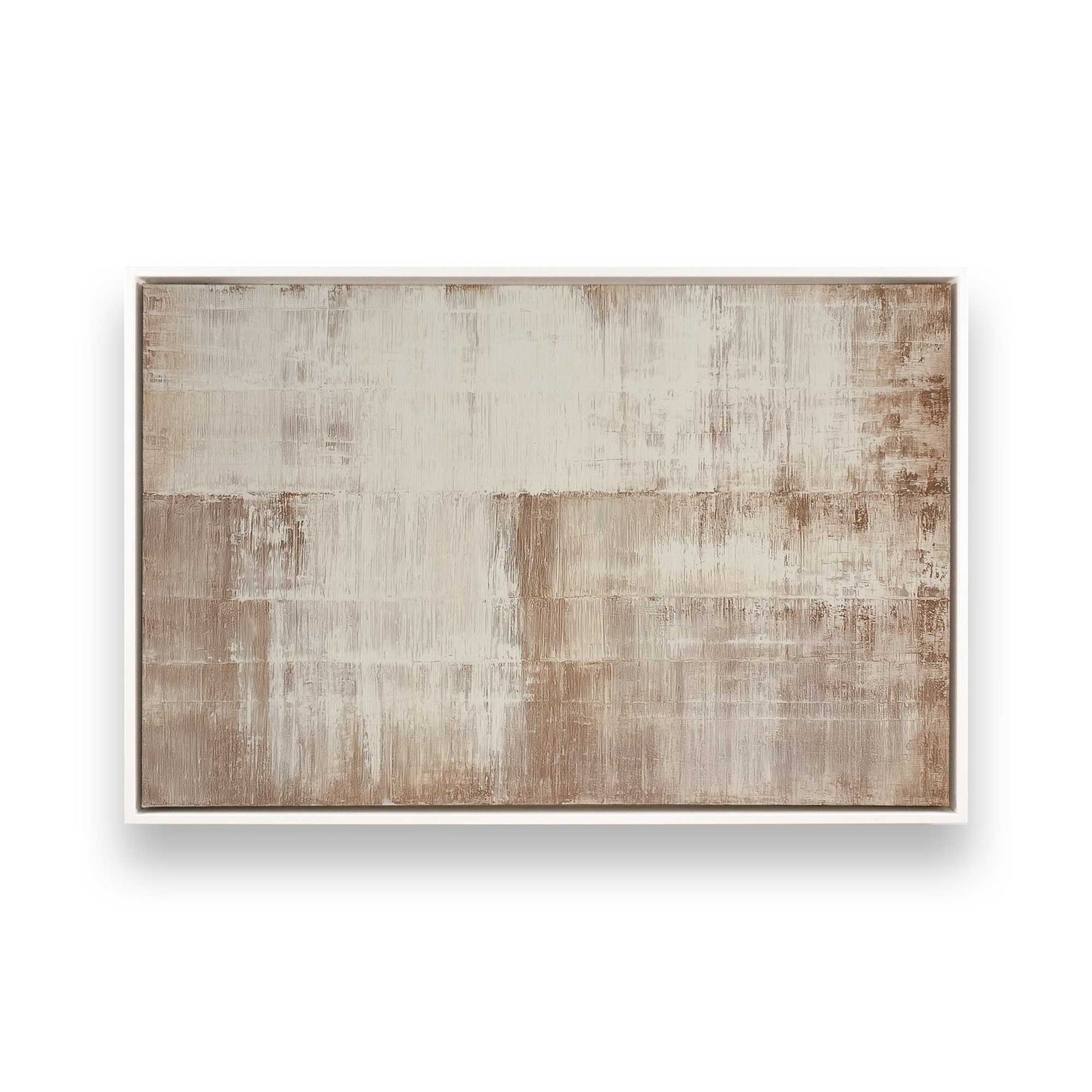 [Color:Opaque White], Picture of art in a White frame