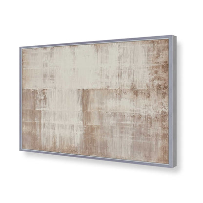 [Color:Polished Chrome], Picture of art in a Polished Chrome frame of the corner