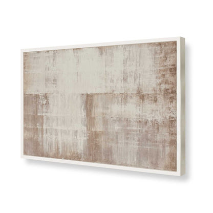 [Color:Opaque White], Picture of art in a Opaque White frame of the corner