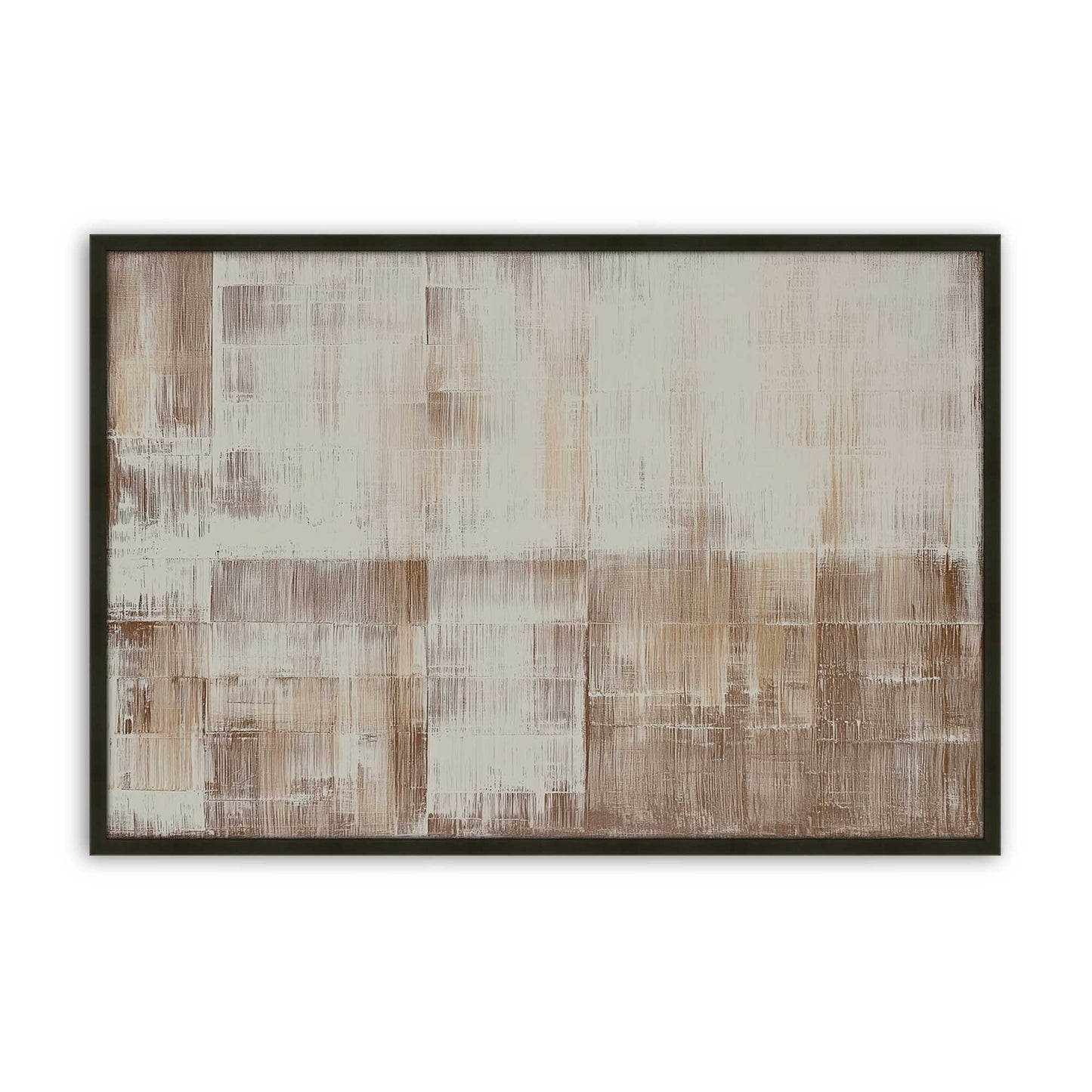 [Color:Satin Black], Picture of art in a Satin Black frame