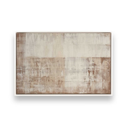 [Color:Opaque White], Picture of art in a White frame