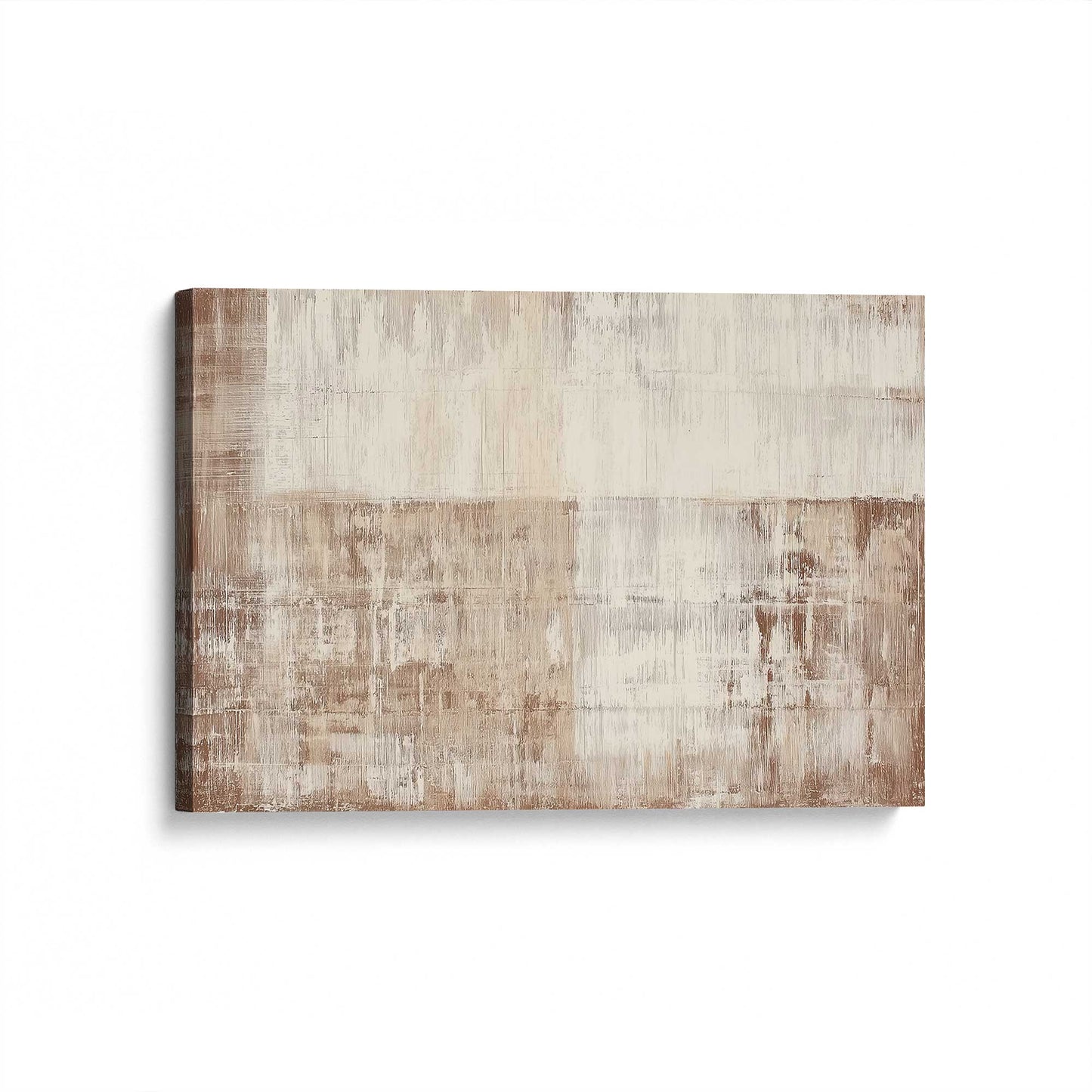 [Color:Stretched Canvas], Picture of art at an angle