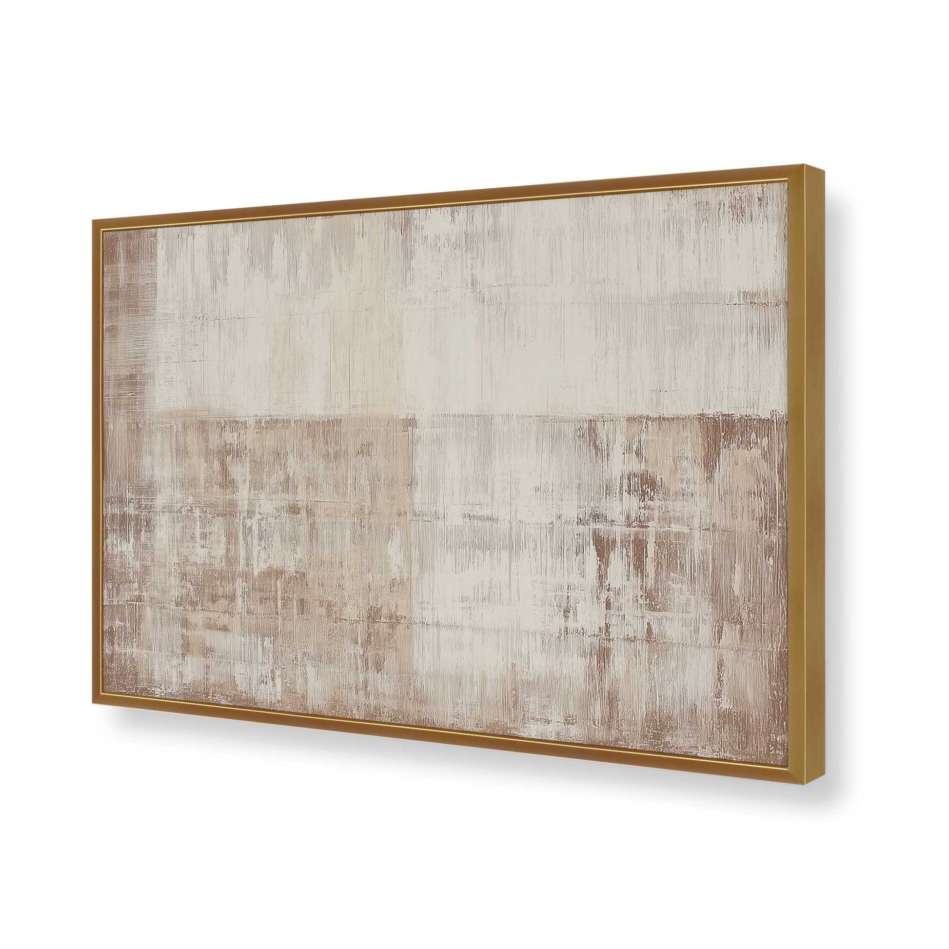 [Color:Polished Gold], Picture of art in a Polished Gold frame of the corner