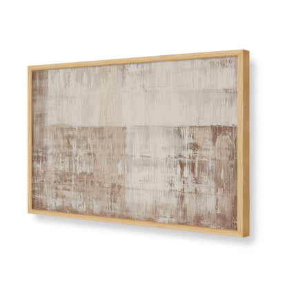 [Color:American Maple], Picture of art in a American Maple frame of the corner
