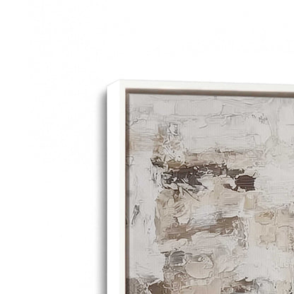 [Color:Opaque White], Picture of art in a White frame at an angle