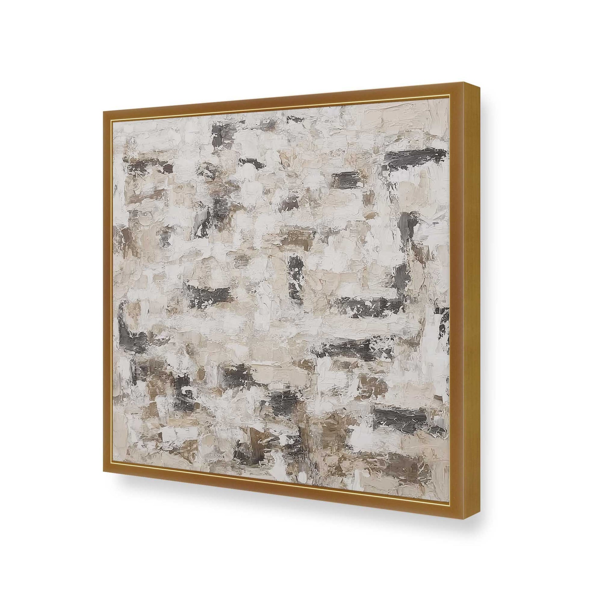 [Color:Polished Gold], Picture of art in a Polished Gold frame of the corner