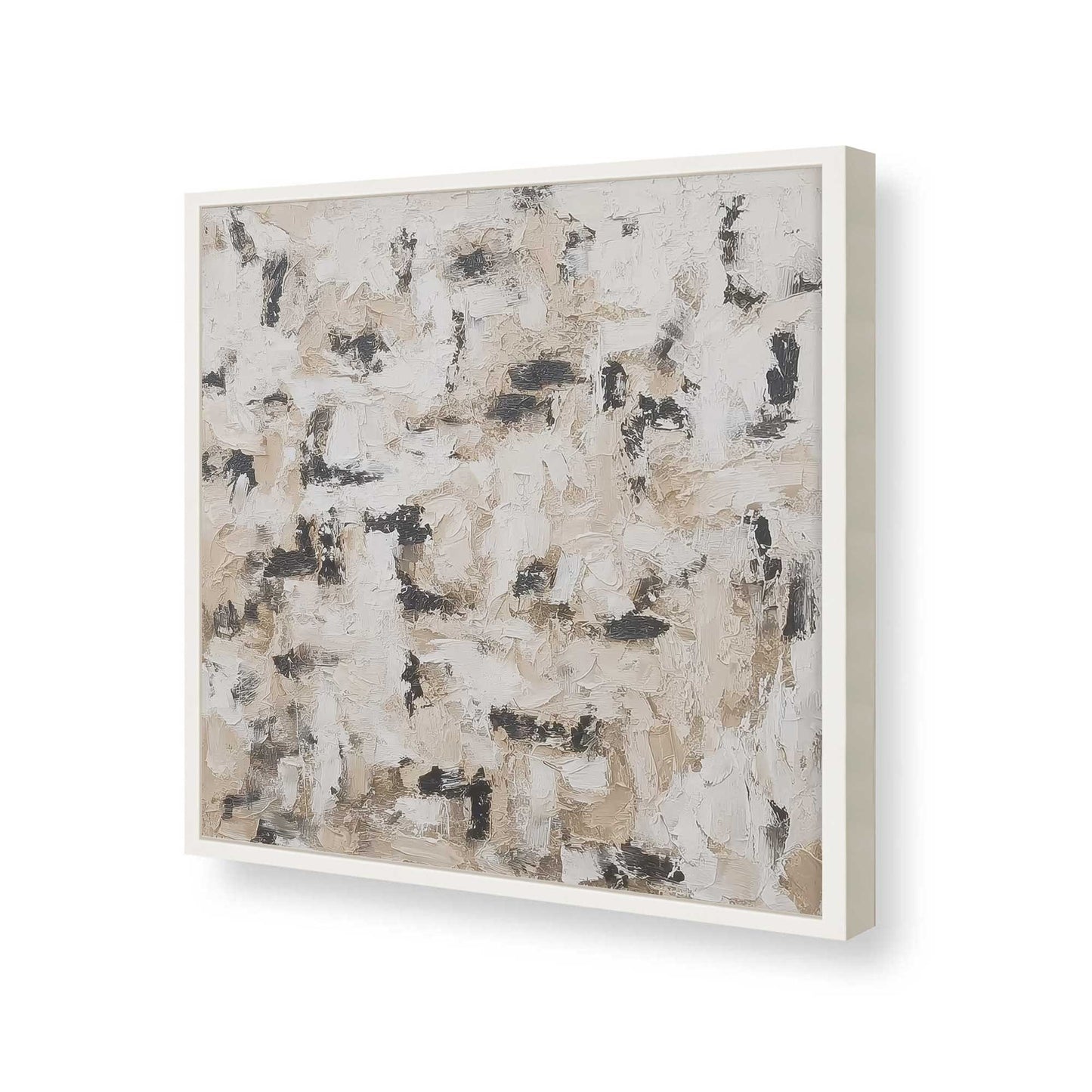 [Color:Opaque White], Picture of art in a Opaque White frame of the corner