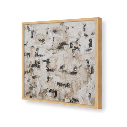 [Color:American Maple], Picture of art in a American Maple frame of the corner