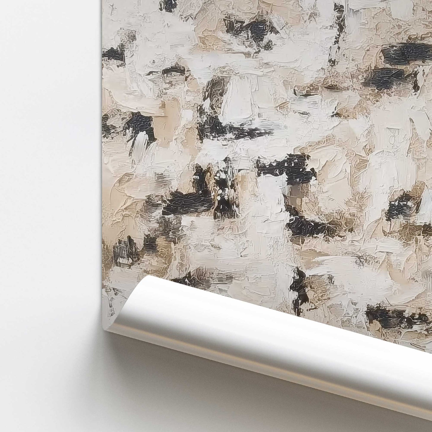 [Color:Rolled Print], Picture of close up of art