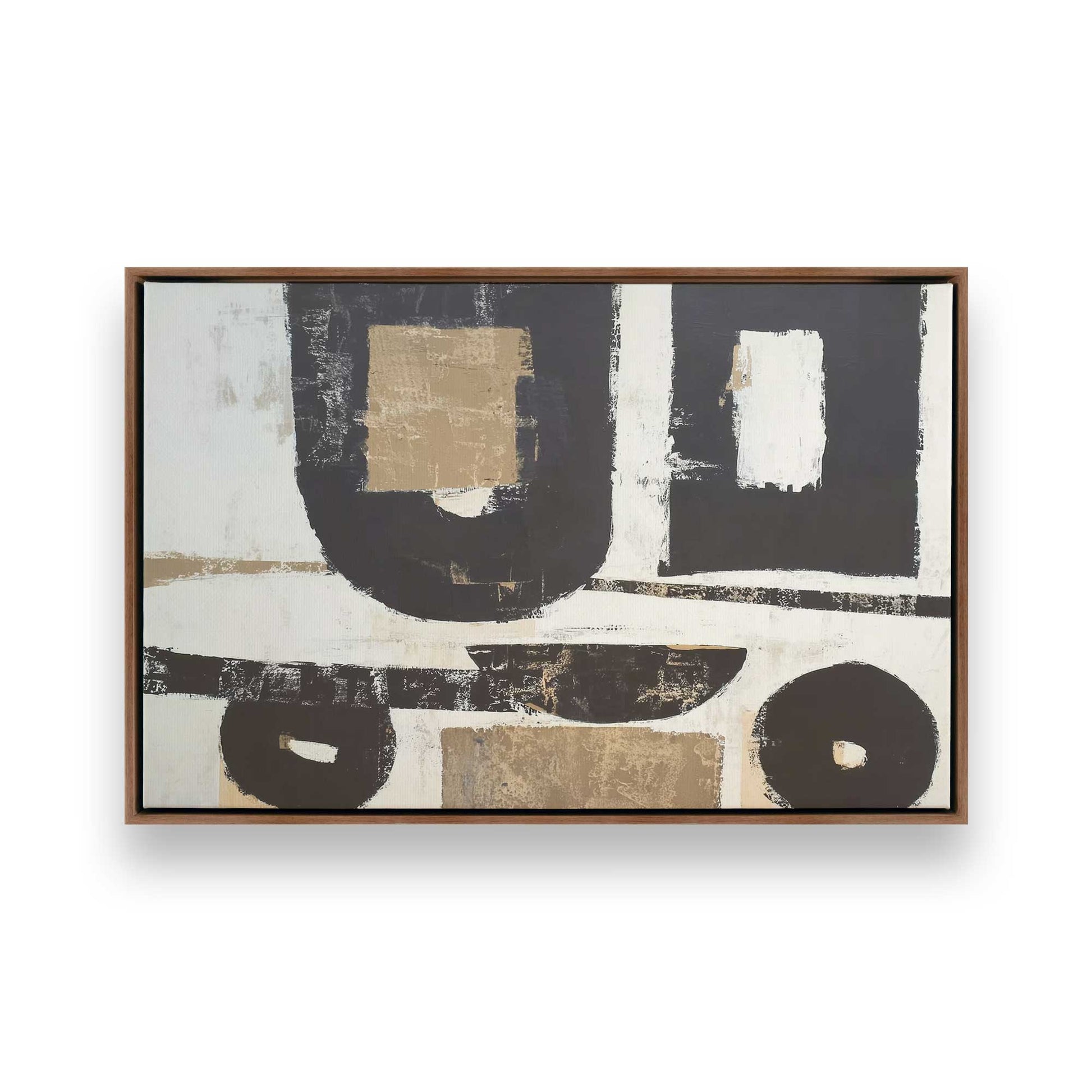 [Color:Walnut], Picture of art in a Walnut frame