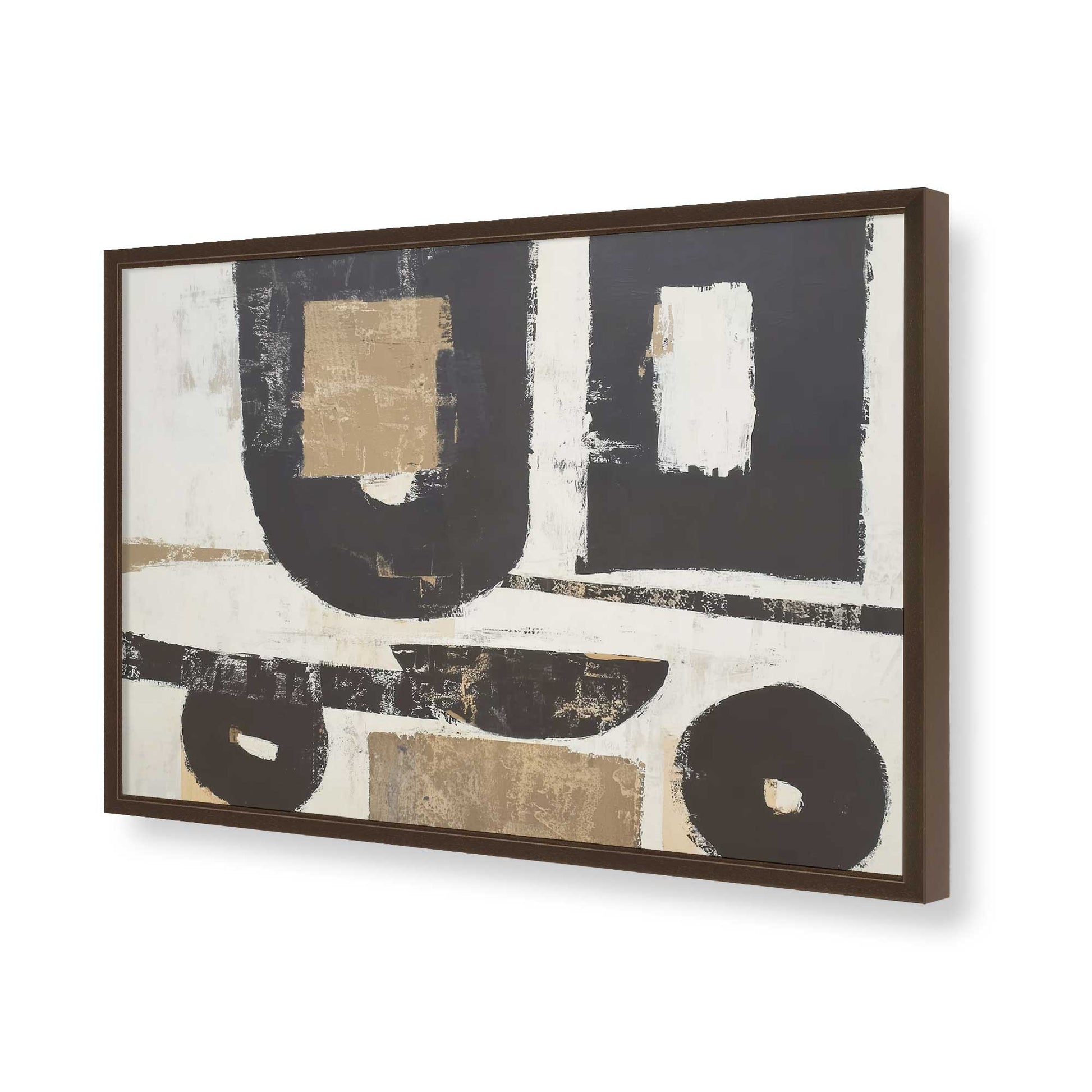 [Color:Belvinder Brown], Picture of art in a Belvinder Brown frame of the corner