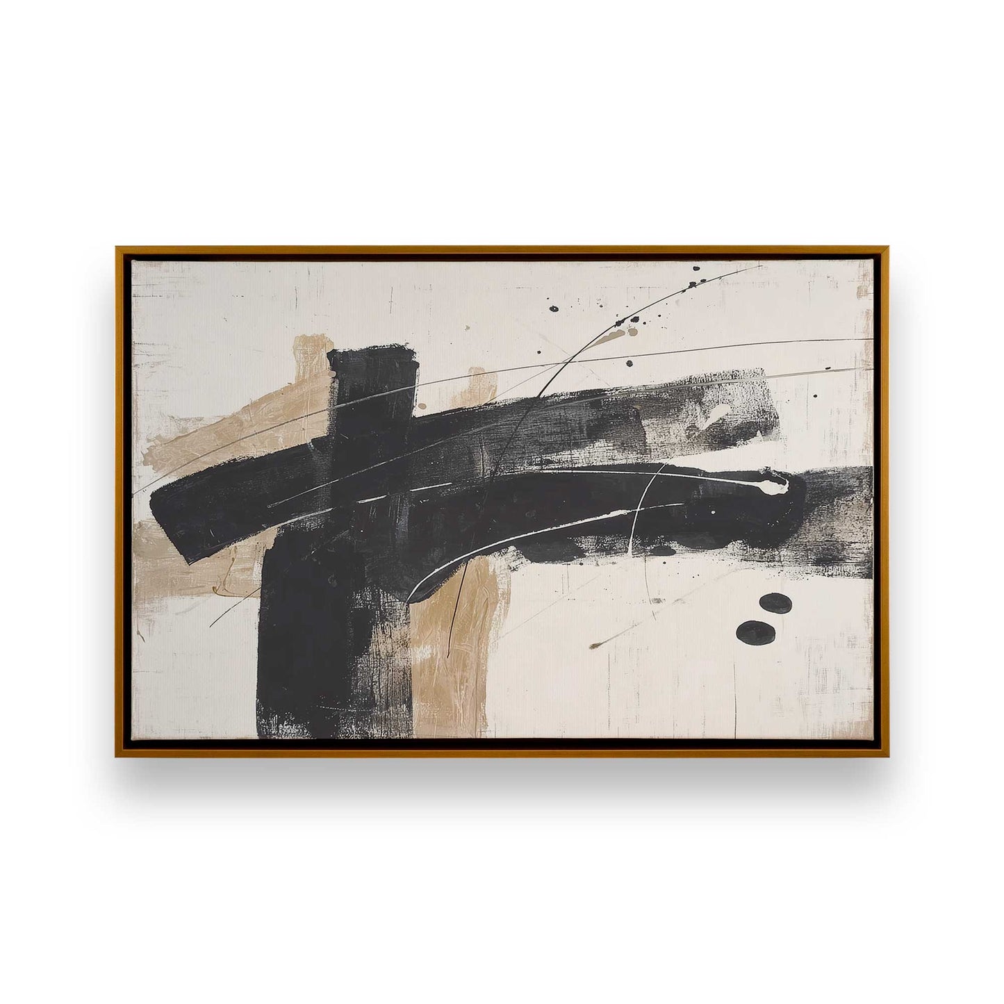 [Color:Polished Gold], Picture of art in a Polished Gold frame
