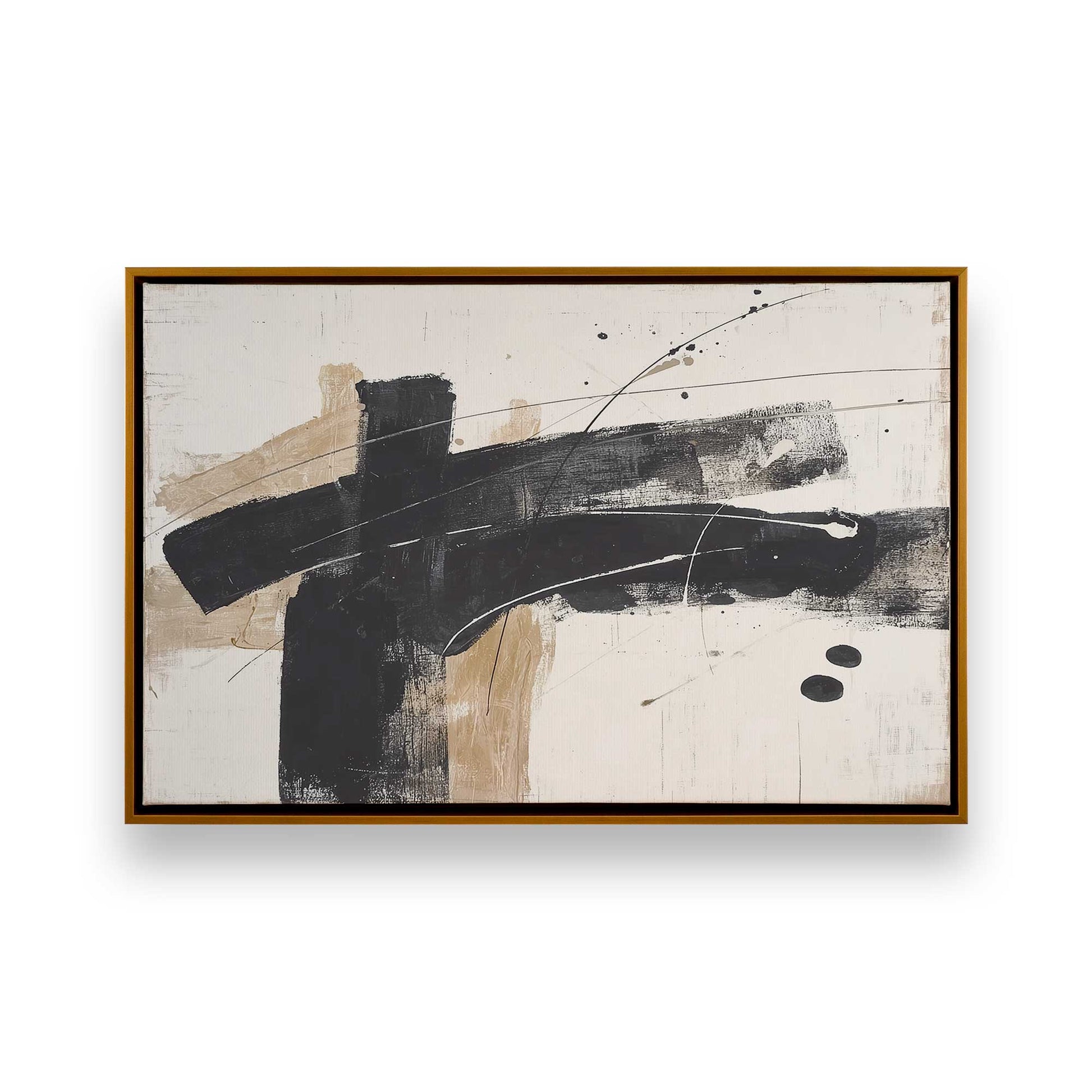 [Color:Polished Gold], Picture of art in a Polished Gold frame