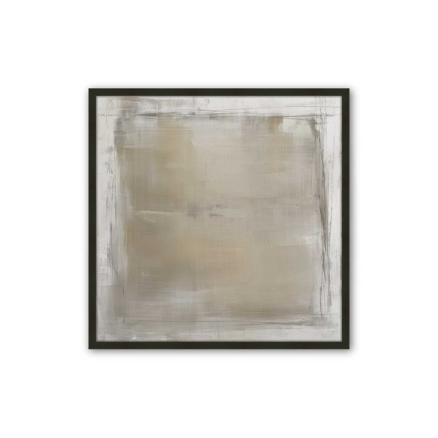 [Color:Satin Black], Picture of art in a Satin Black frame