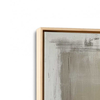 [Color:American Maple], Picture of art in a American Maple frame at an angle