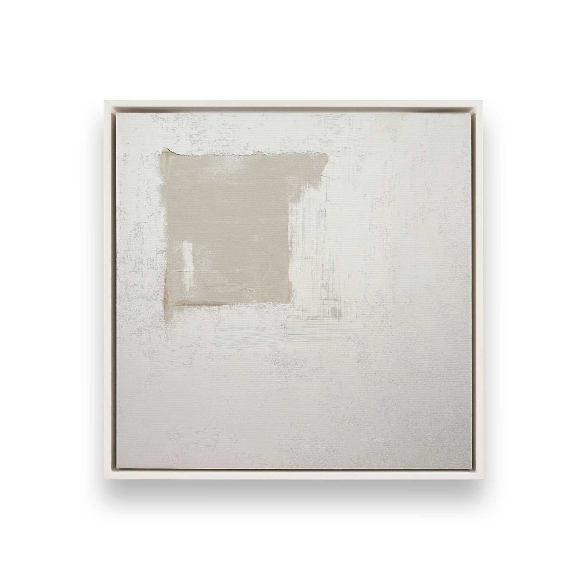 [Color:Opaque White], Picture of art in a White frame