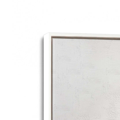 [Color:Opaque White], Picture of art in a White frame at an angle