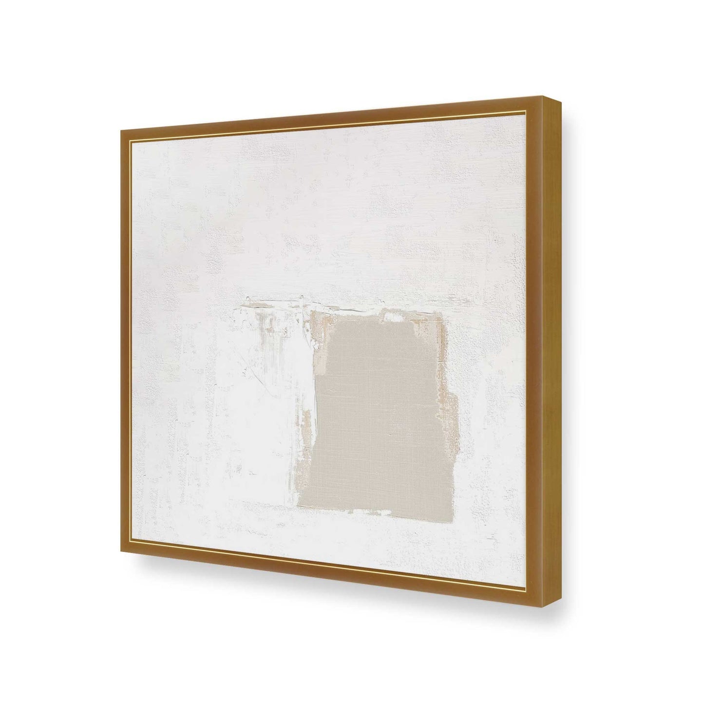 [Color:Polished Gold], Picture of art in a Polished Gold frame of the corner