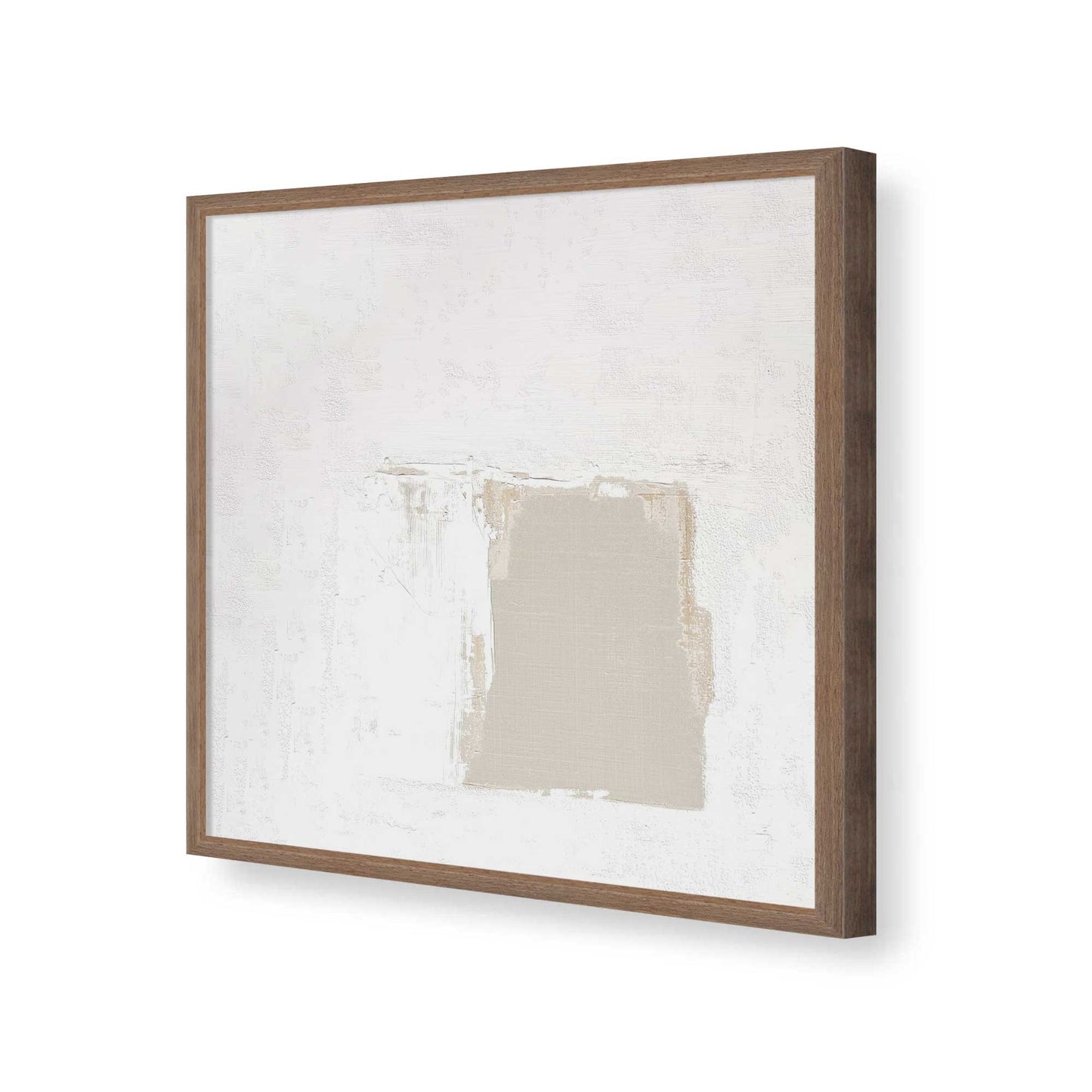 [Color:Walnut], Picture of art in a Walnut frame of the corner