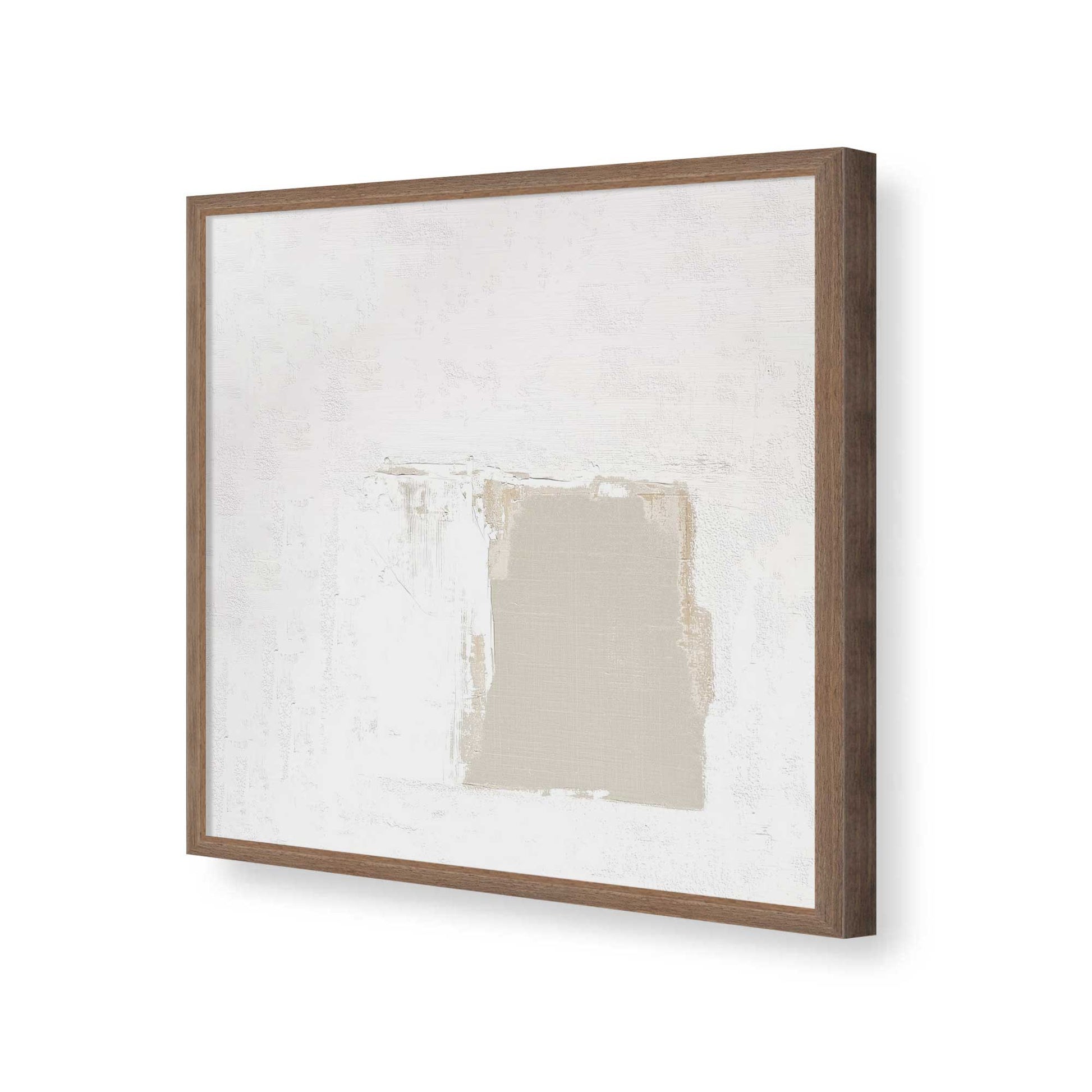 [Color:Walnut], Picture of art in a Walnut frame of the corner