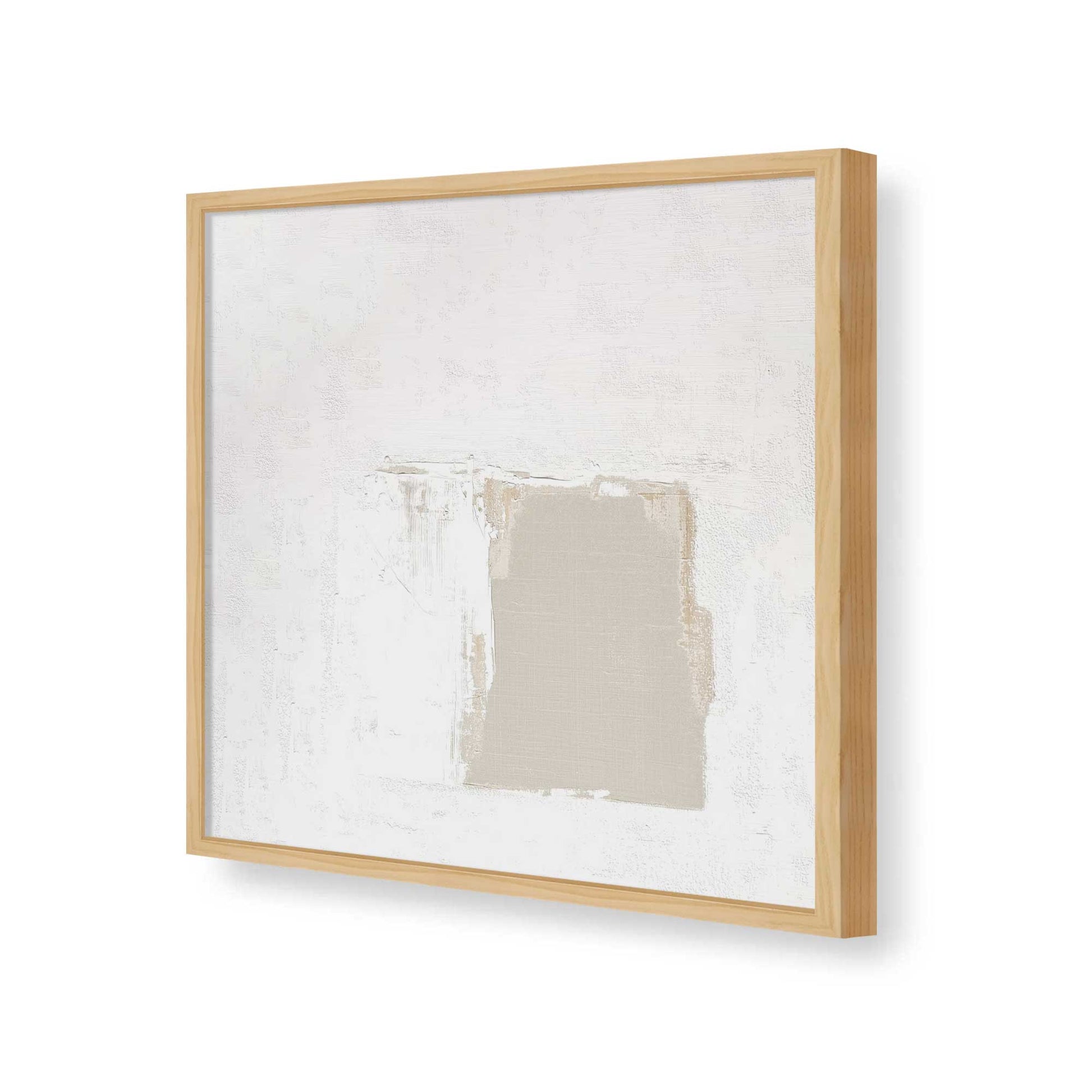 [Color:American Maple], Picture of art in a American Maple frame of the corner