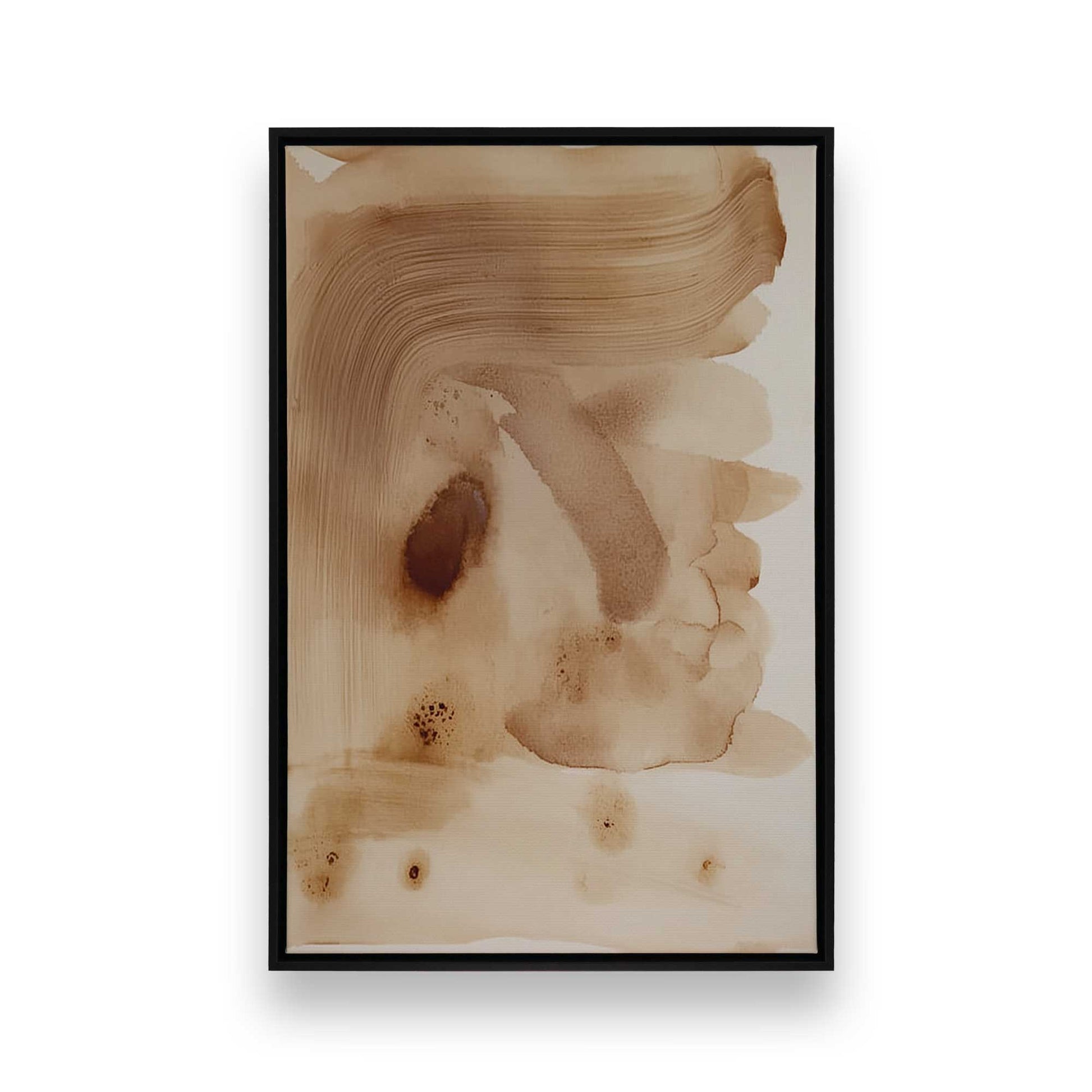 [Color:Satin Black], Picture of art in a Satin Black frame
