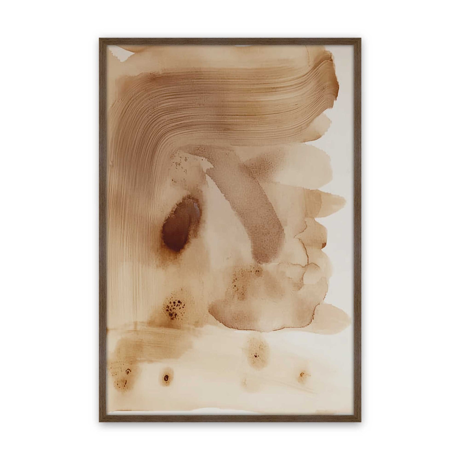 [Color:Walnut], Picture of art in a Walnut frame